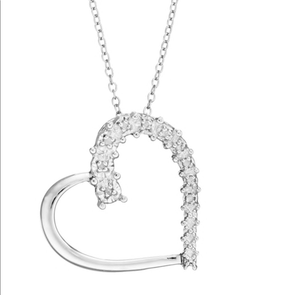🔥DIAMOND HEART NECKLACE🔥 - Picture 8 of 8